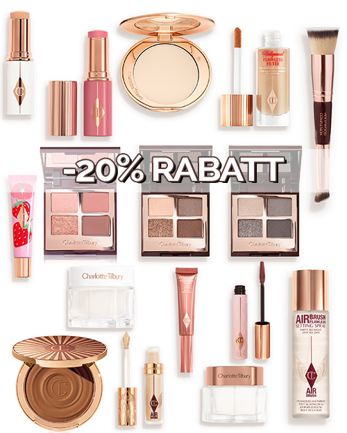 Charlotte Tilbury – 20% Rabatt auf fast alles