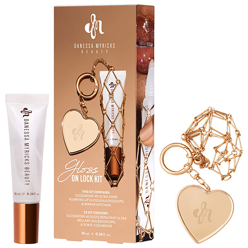 Danessa Myricks Beauty Lip Gloss On Lock Kit Makeup Gift Set