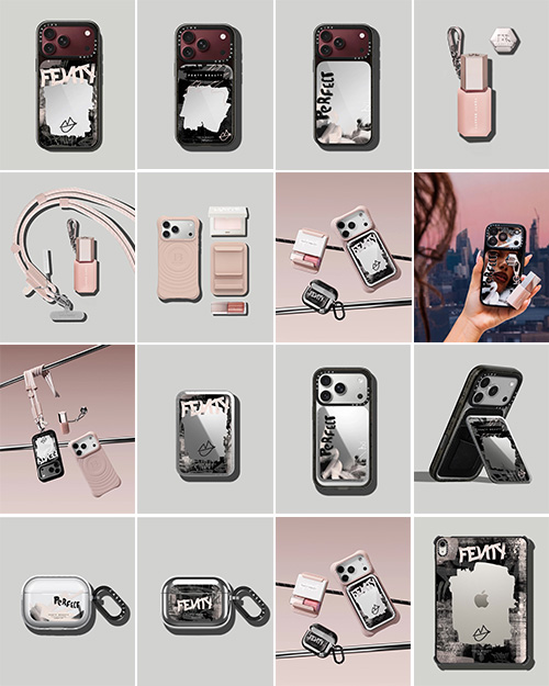 Fenty Beauty x CASETiFY Collab – limitierte Kollektion mit Smartphone-Cases und Beauty-Accessoires