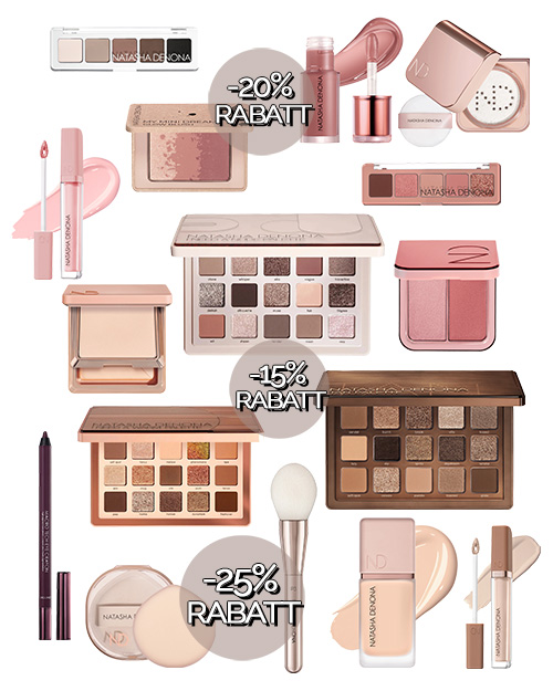 Natasha Denona Fall Sale – bis zu 25 % Rabatt