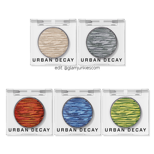 Urban Decay Cosmetics Chrome Melts High-Pigment Metallic Eyeshadow