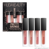 Huda Beauty Pretty Grunge Liquid Matte Lip Quad