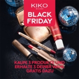 Nur noch heute – KIKO Milano Black Friday 2025 – 3 Produkte kaufen & 3 gratis erhalten