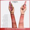 L’Oréal Paris Infallible Matte Resistance Liquid Lipstick – 6 neue Farben