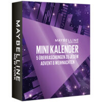 Maybelline New York Mini Adventskalender 2023 – jetzt um – 50% reduziert