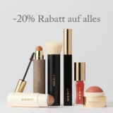 Merit Black Friday Sale – 20% Rabatt auf alles + gratis Shade Slick Gelée