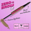 NYX Cosmetics Zero To Brow Longwear Brow Gel