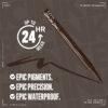 NYX Professional Makeup Epic Ink Waterproof Liquid Eyeliner – neue Farben