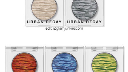 Urban Decay Cosmetics Chrome Melts High-Pigment Metallic Eyeshadow
