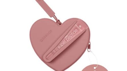 essence the super peptide glossy lip treatment + pouch set